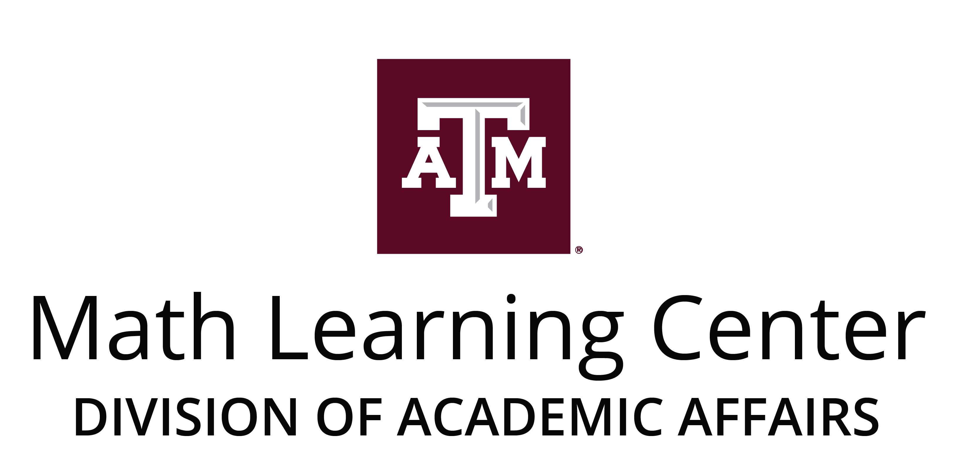 Texas A&M Math Learning Center logo
